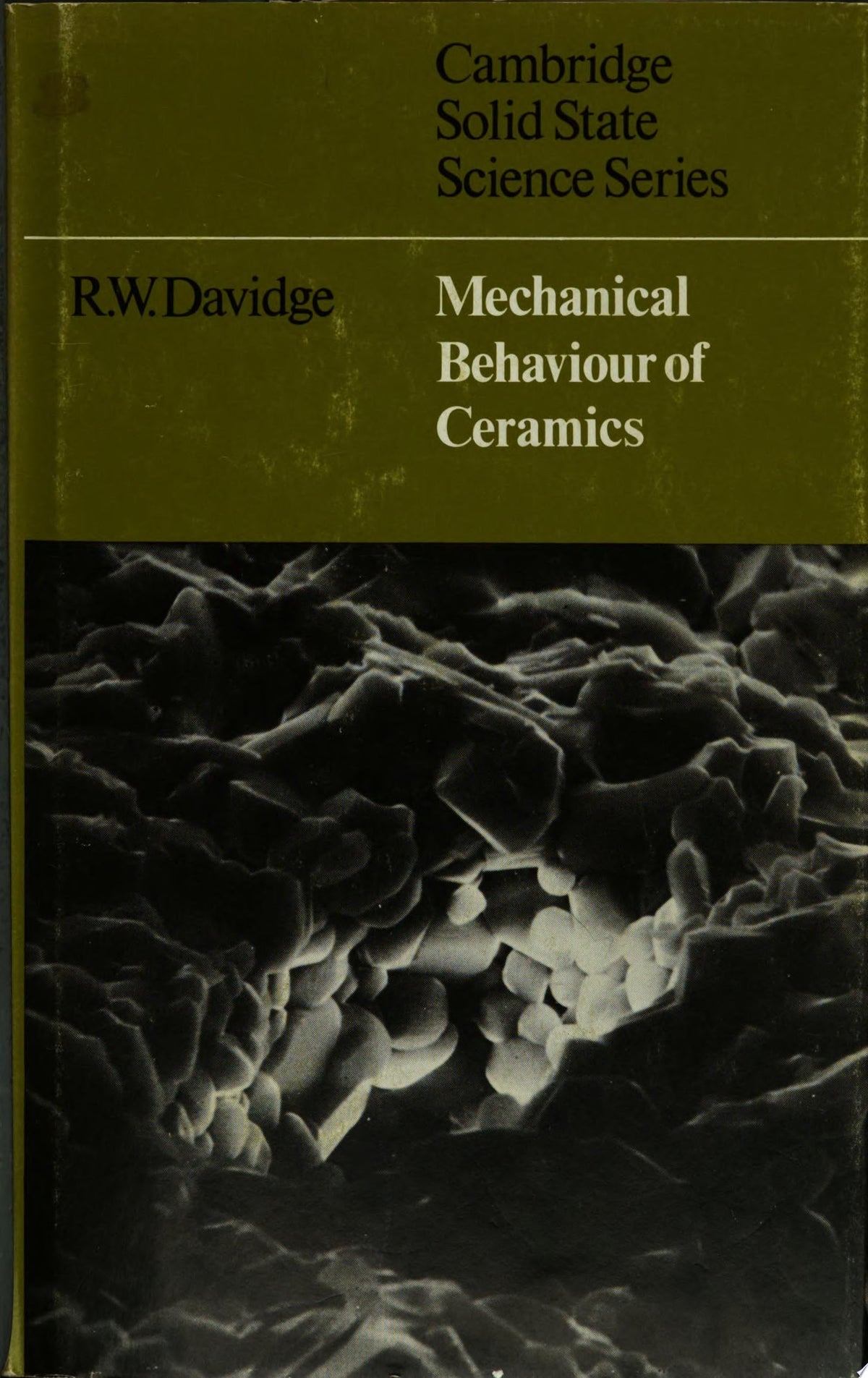 Mechanical Behaviour of Ceramics